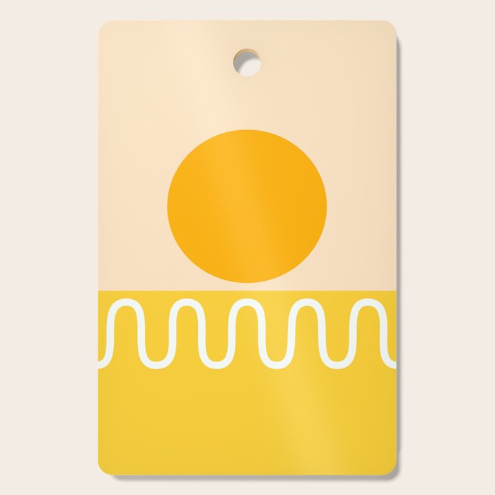 Abstract Landscape 22B Cutting Board Gallery Image 1