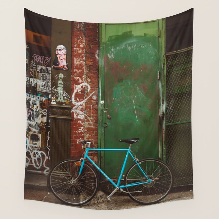 East Village III Wall Tapestry Gallery Image 1