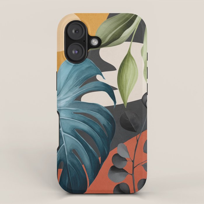 Abstract Tropical Art 19 iPhone Case Gallery Image 1