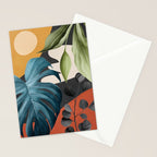 Abstract Tropical Art 19 Stationery Card Gallery Image 2