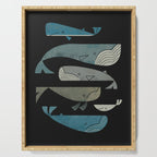 Retro Whale Pod Serving Tray Gallery Image 1