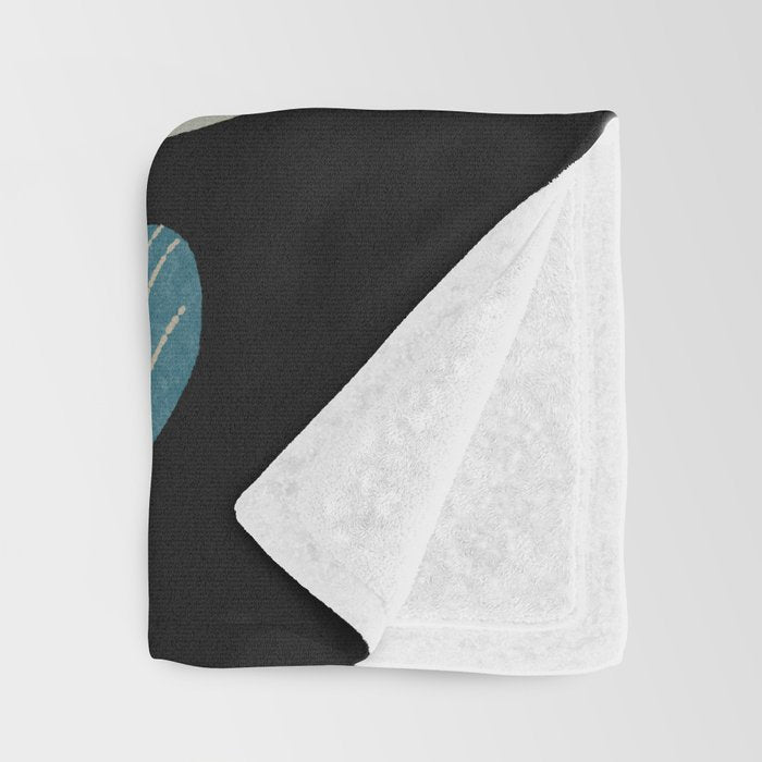 Retro Whale Pod Throw Blanket Gallery Image 3