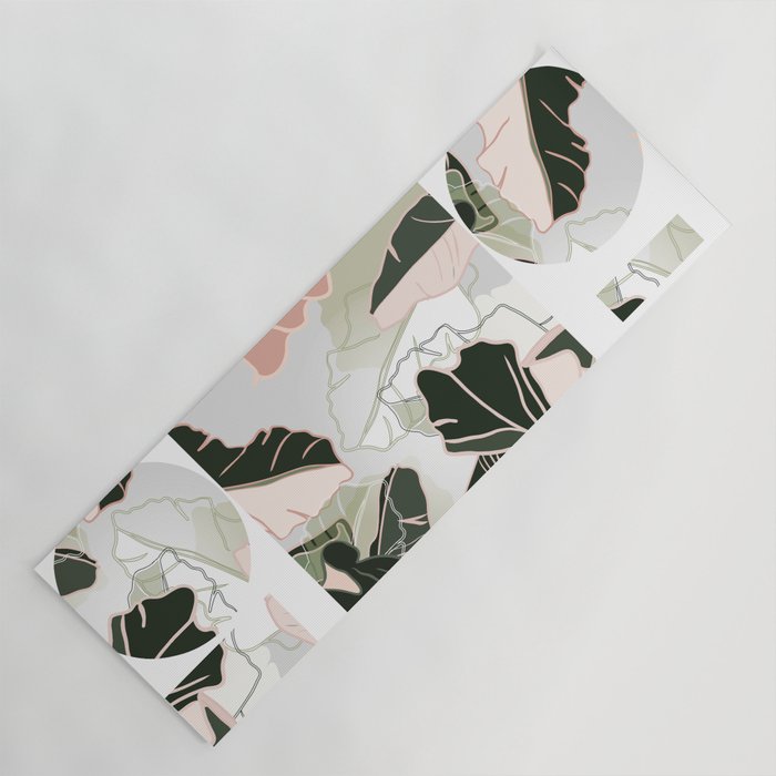 leaves Yoga Mat Gallery Image 1