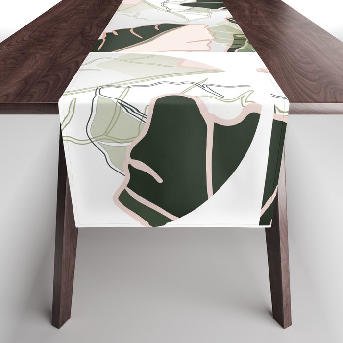 leaves Table Runner Gallery Image 1
