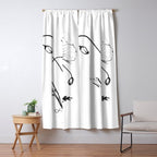 Butterfly on a little flower 5 Window Curtain Gallery Image 5