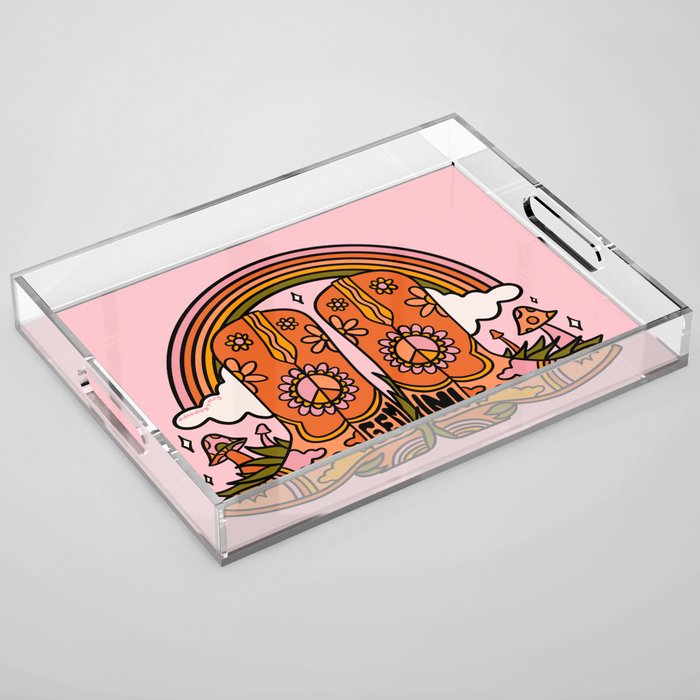 Gemini Cowboy Boots Acrylic Tray Gallery Image 1