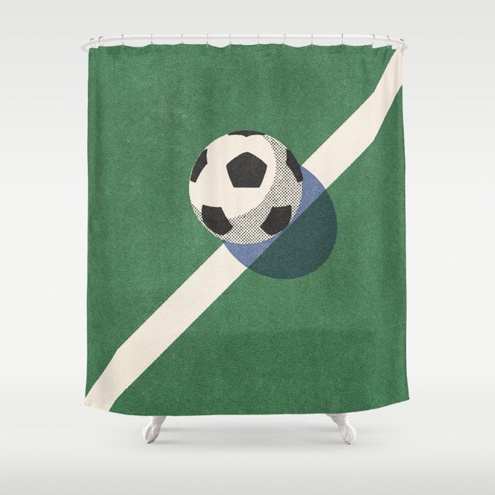 BALLS - Football - II Shower Curtain Gallery Image 1