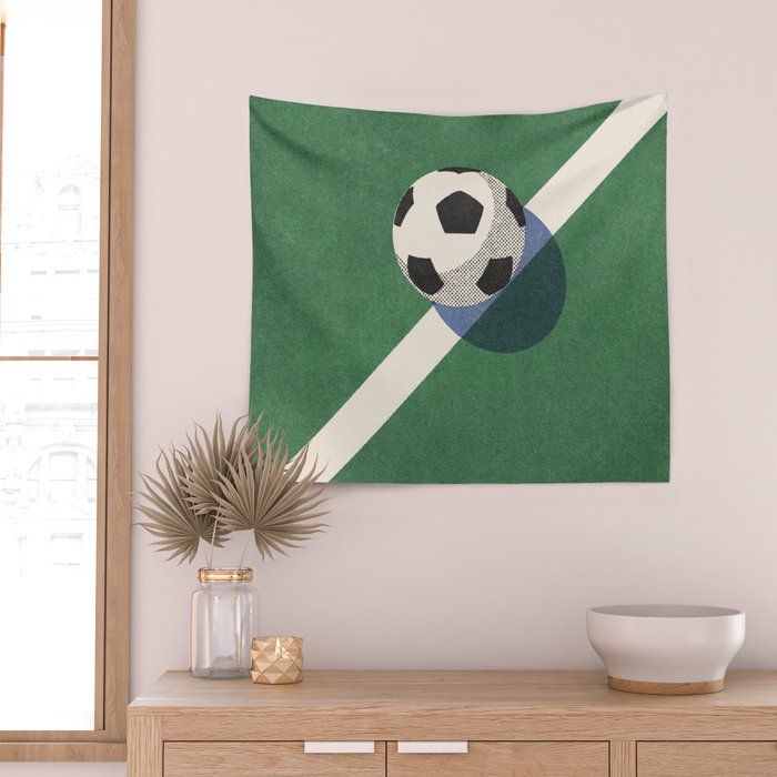 BALLS - Football - II Wall Tapestry Gallery Image 2