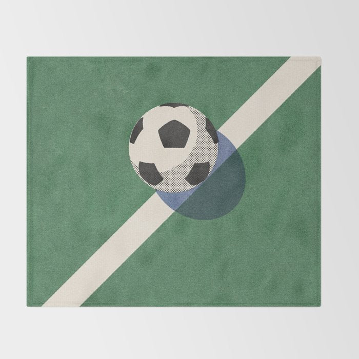 BALLS - Football - II Throw Blanket Gallery Image 2