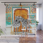 Zebra - Take Your Stripes Wherever You Go Wall Mural Gallery Image 1