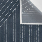 Lines (Annapolis Blue) Wall Tapestry Gallery Image 3