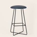 Lines (Annapolis Blue) Stool Gallery Image 1