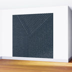 Lines (Annapolis Blue) Wall Mural Gallery Image 2