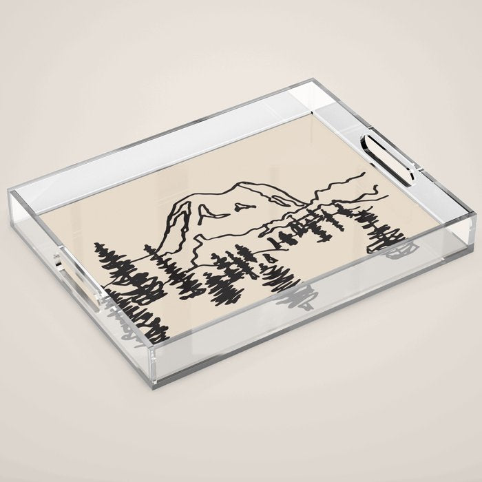 rainier Acrylic Tray Gallery Image 1