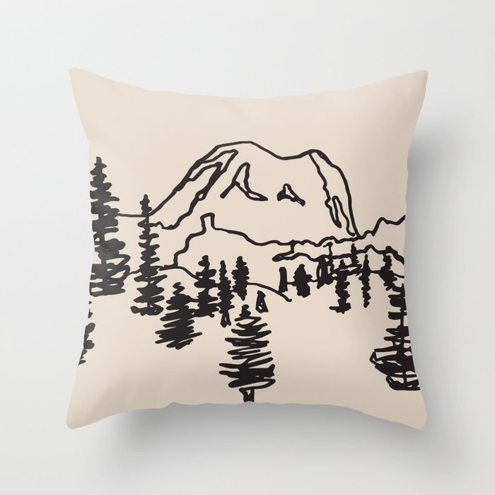 rainier Throw Pillow Gallery Image 1