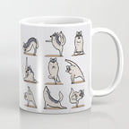 Wolf Yoga Coffee Mug Gallery Image 1