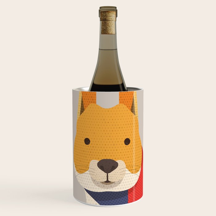 Red Squirrel Wine Chiller Gallery Image 1