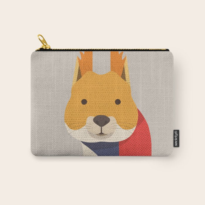 Red Squirrel Carry All Pouch Gallery Image 1