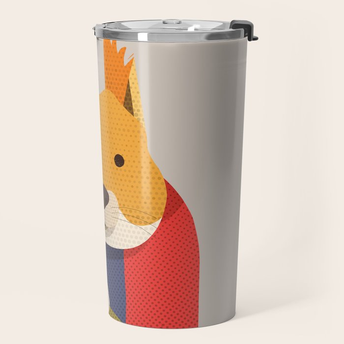 Red Squirrel Travel Mug Gallery Image 2