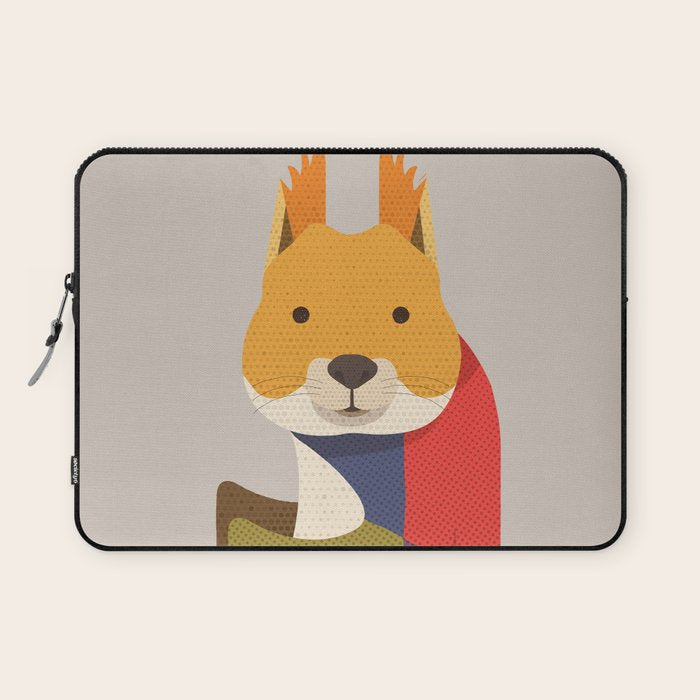Red Squirrel Laptop Sleeve Gallery Image 1