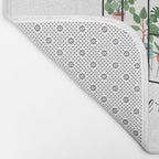 Good Things Grow Here Illustrated Quote Bath Mat Gallery Image 2