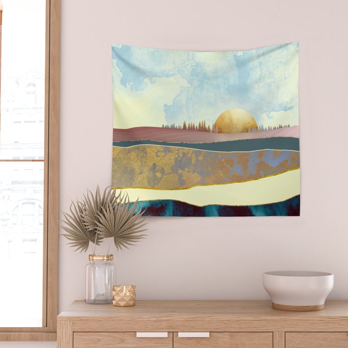 Hazy Afternoon Wall Tapestry Gallery Image 2