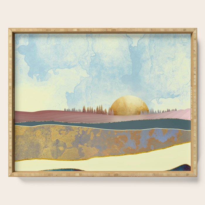 Hazy Afternoon Serving Tray Gallery Image 1