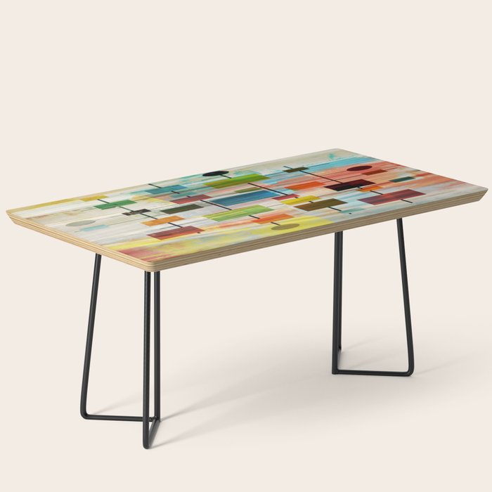 Mid-Century Modern Art 1.3 -  Graffiti Style Coffee Table Gallery Image 1