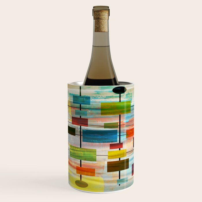 Mid-Century Modern Art 1.3 -  Graffiti Style Wine Chiller Gallery Image 1