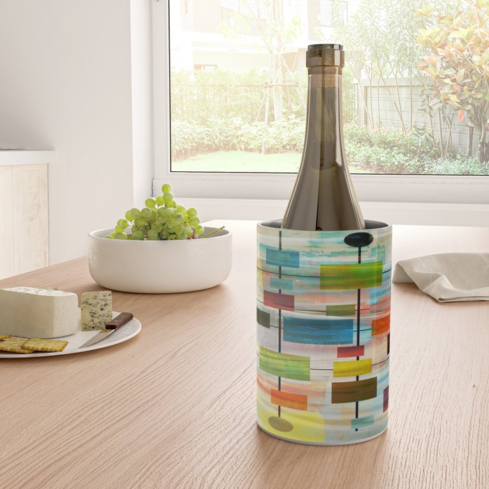 Mid-Century Modern Art 1.3 -  Graffiti Style Wine Chiller Gallery Image 4
