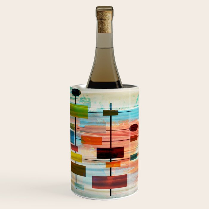 Mid-Century Modern Art 1.3 -  Graffiti Style Wine Chiller Gallery Image 3