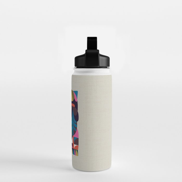 Nordic Pug Water Bottle Gallery Image 2