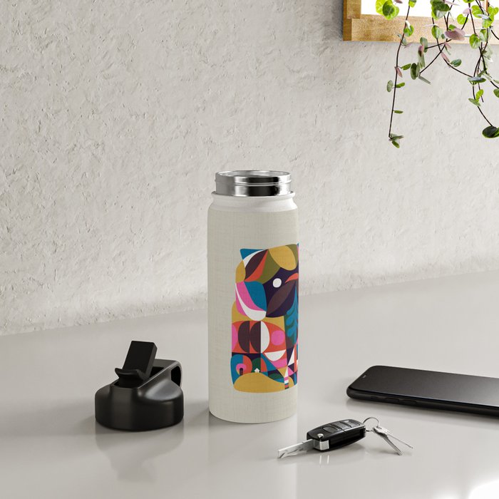 Nordic Pug Water Bottle Gallery Image 5