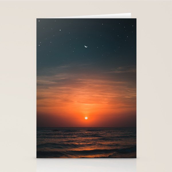 moon and sun Stationery Card Gallery Image 2