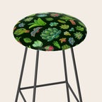 Baby succulent 1 - dark Stool Gallery Image 2