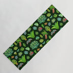 Baby succulent 1 - dark Yoga Mat Gallery Image 1