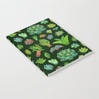 Baby succulent 1 - dark Notebook Gallery Image 2