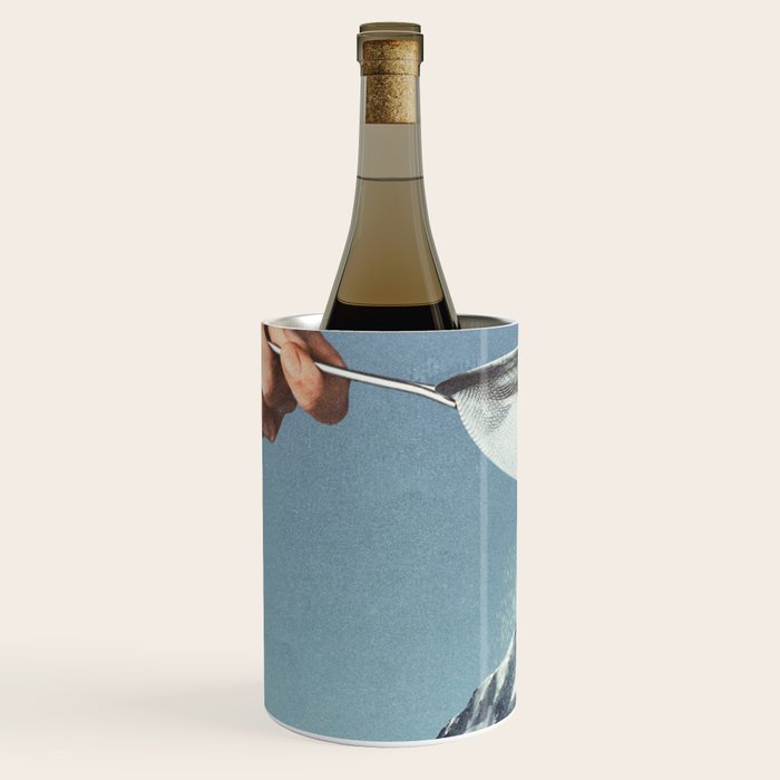 Sifted Summit - Snow Sugar on Mountain Peak Wine Chiller Gallery Image 2