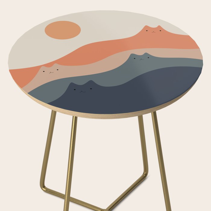 Cat Landscape 90 Side Table Gallery Image 2