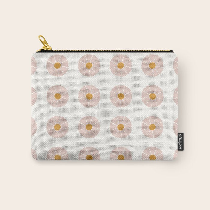 Daisies [Off White] Carry All Pouch Gallery Image 1