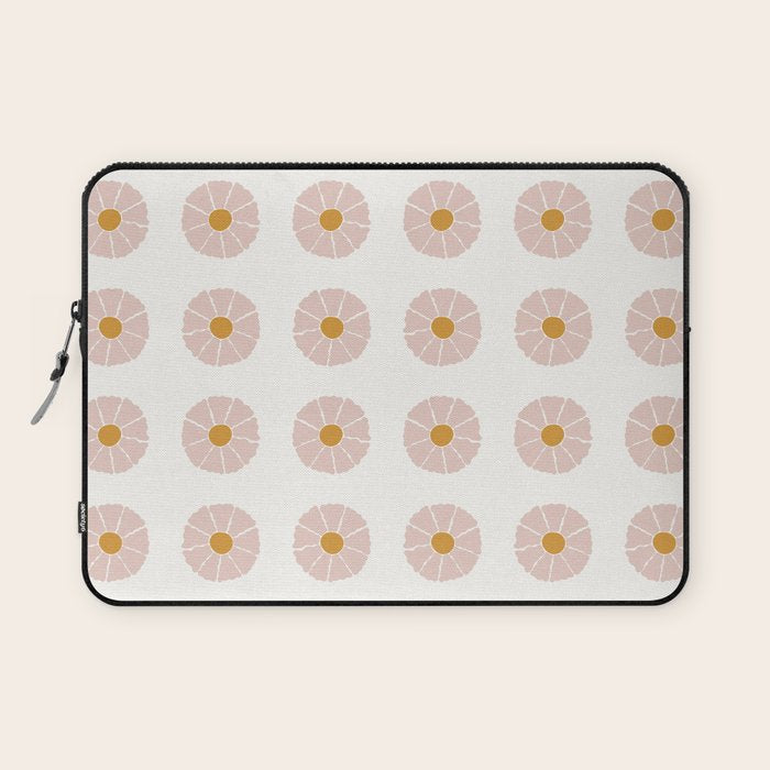 Daisies [Off White] Laptop Sleeve Gallery Image 1