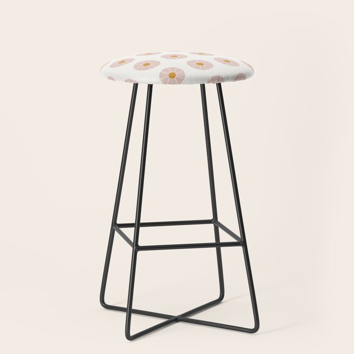 Daisies [Off White] Stool Gallery Image 1