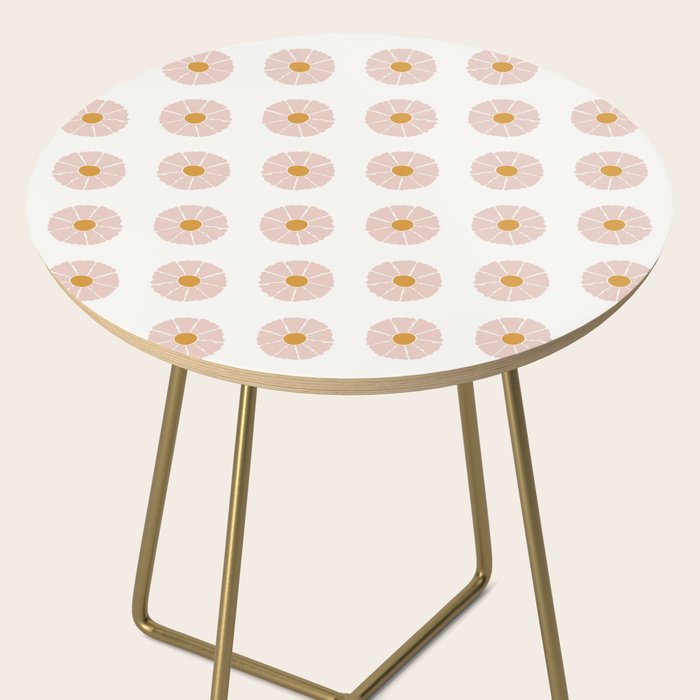 Daisies [Off White] Side Table Gallery Image 2