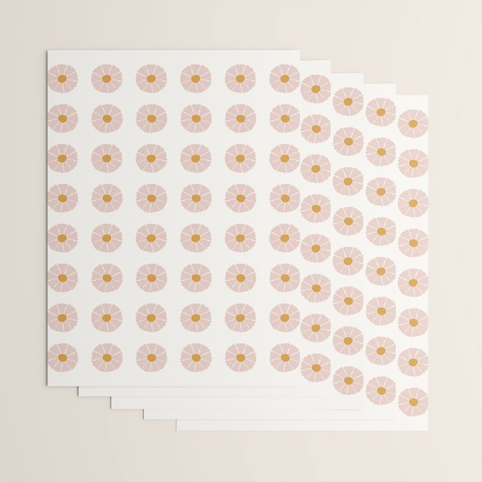 Daisies [Off White] Wrapping Paper Gallery Image 3