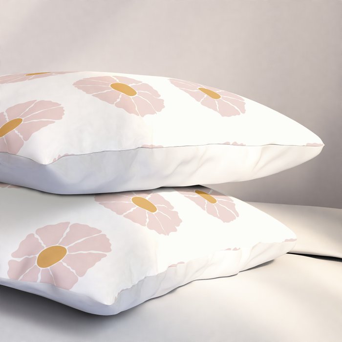 Daisies [Off White] Pillow Sham Gallery Image 3