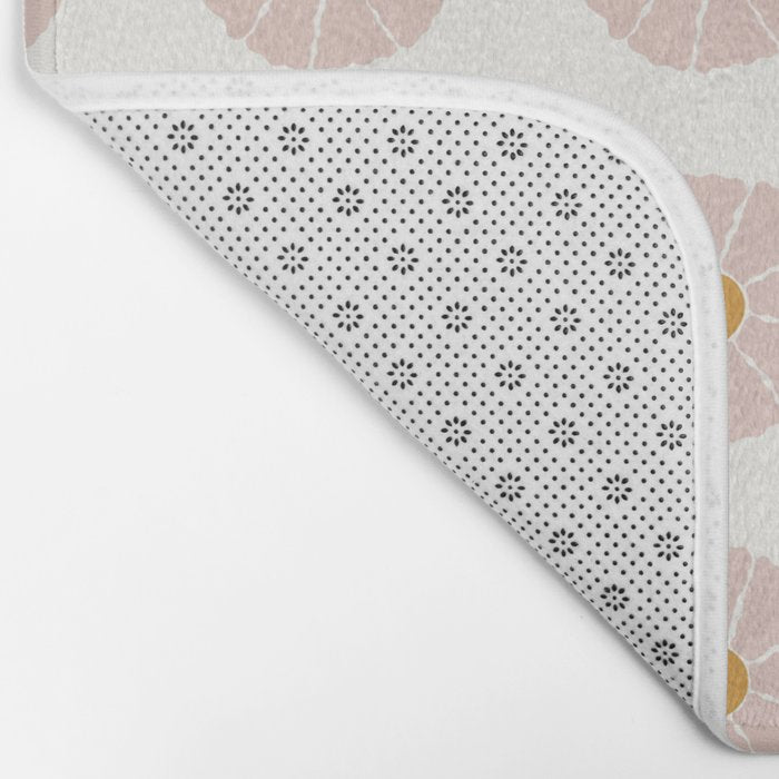 Daisies [Off White] Bath Mat Gallery Image 2