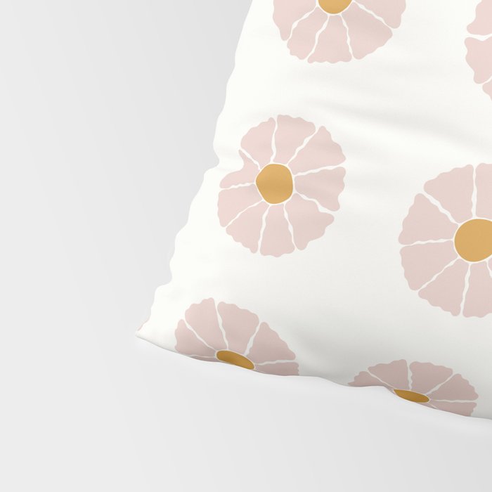 Daisies [Off White] Pillow Sham Gallery Image 4