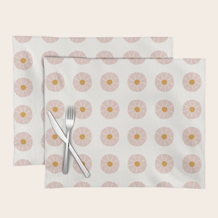 Daisies [Off White] Placemat Gallery Image 1