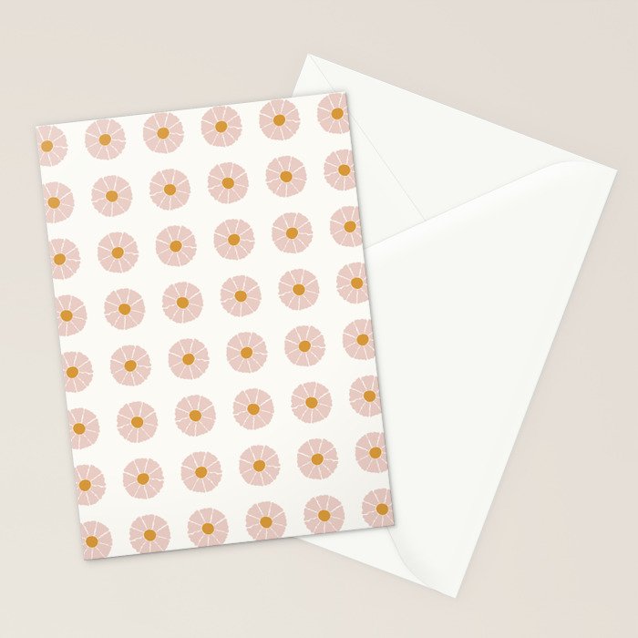 Daisies [Off White] Stationery Card Gallery Image 2