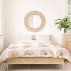 Daisies [Off White] Duvet Cover Gallery Image 3